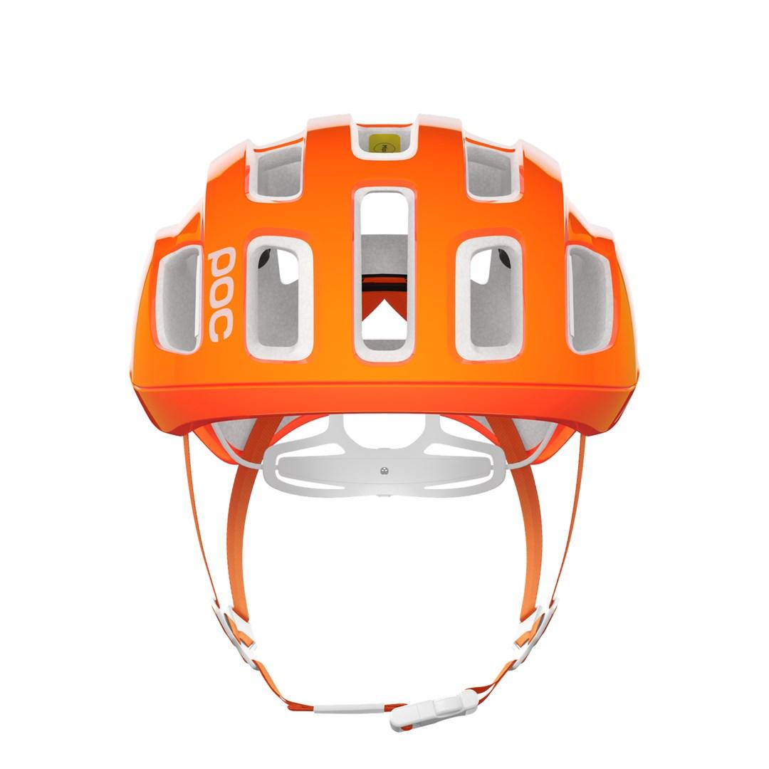 POC Ventral Air Mips cykelhjelm - AVIP fluorescerende orange/hvid, str. M (54-59 cm)