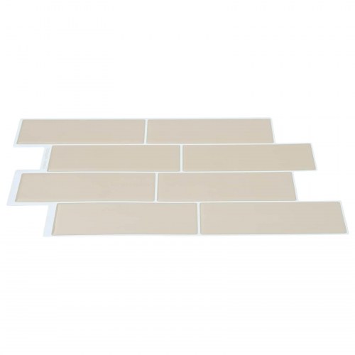 Subway flise 10 stk Beige 29 x 21 cm Polyurethan og PET
