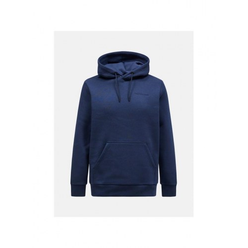 Peak Performance Original Small Logo hættetrøje - navy