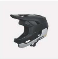 POC Otocon Race MIPS fullface cykelhjelm - sort/hvid (mat)