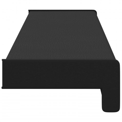 Vindueskarm Sort med træstruktur 60 x 15 x 4,5 cm PVC