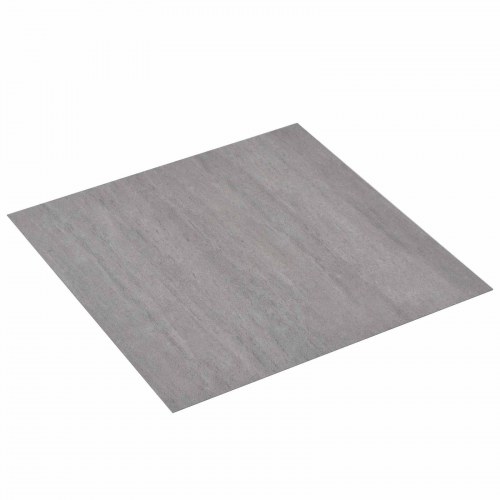 Selvklæbende Gulvplanker 30,5 x 30,5 cm 20 stk PVC Grå og Træ