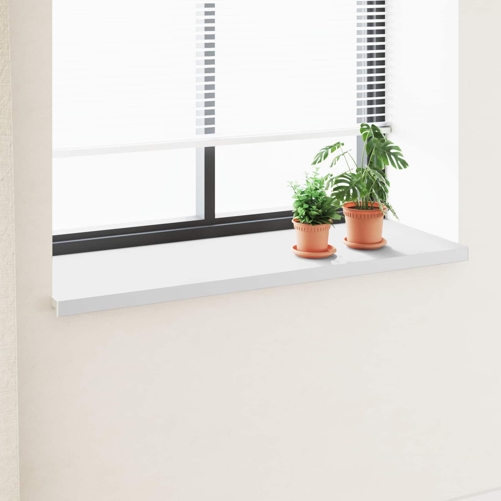 Vindueskarm Hvid 140 x 50 x 4,5 cm PVC