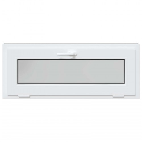 Kældervindue RISOR 100 x 40 cm PVC og glas Antracit