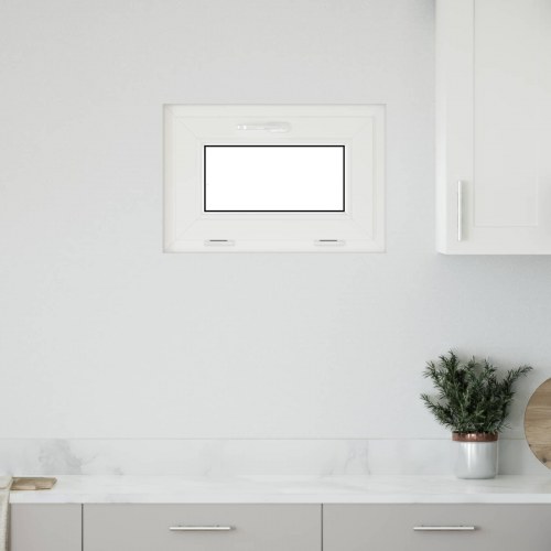 Kældervindue RISOR 60 x 40 cm PVC og glas Antracit