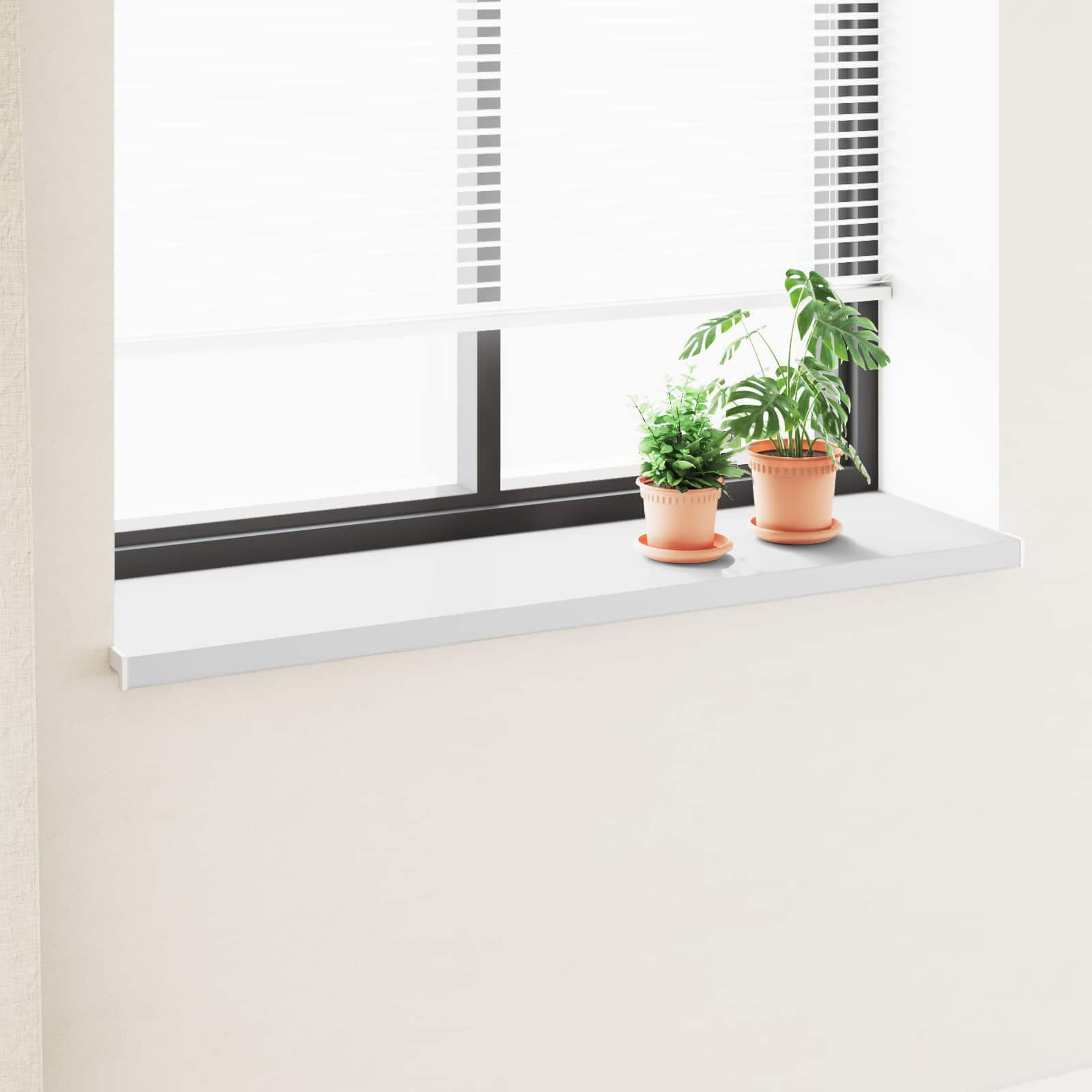 Vindueskarm Hvid 140 x 45 x 4,5 cm PVC