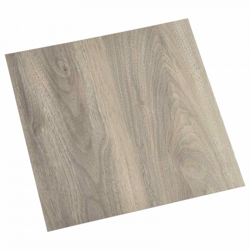 Selvklæbende Gulvplanker 30,5 x 30,5 cm 20 stk PVC Sort og Træ