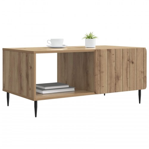 Sofabord Artisan-eg 90 x 50 x 40 cm Konstrueret træ