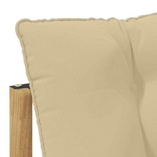 Sektionel sofa enheder med pude Hvid 241,5 x 83 x 73 cm