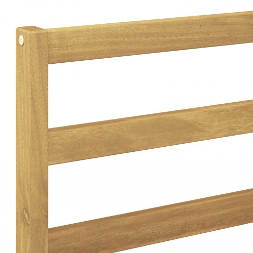 Udendørs Modulsofa Hvid 115 x 83 x 73 cm Massivt Akacietræ