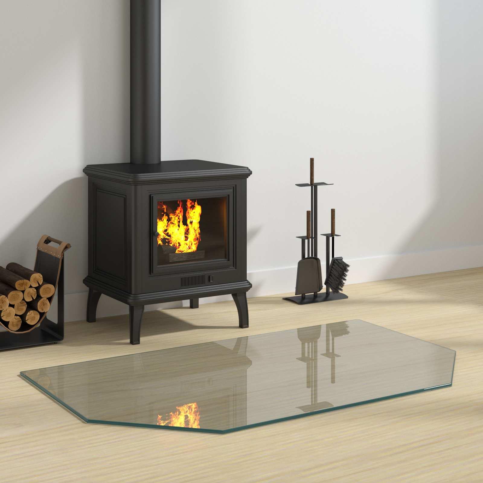 Pejs glasplade Transparent 100 x 60 cm Glas