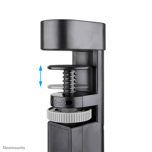 Neomounts DS22-840BL6 bordstik med klemme - 3x Schuko, 2x USB‑C, 2x USB‑A, hurtigopladning