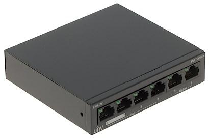 Uniview NSW2020-6T-POE-IN - 4-port PoE switch
