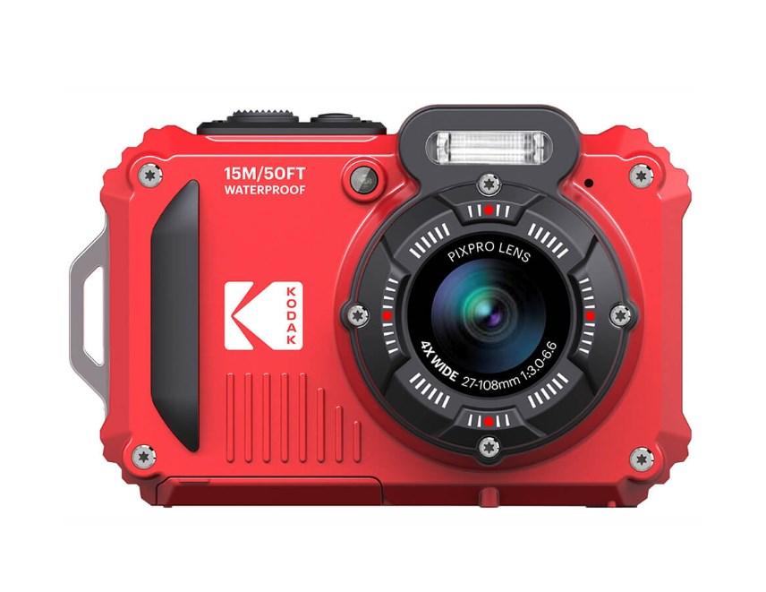 Kodak Pixpro WPZ2 kompaktkamera - vandtæt til 15 m, stødresistent, rød