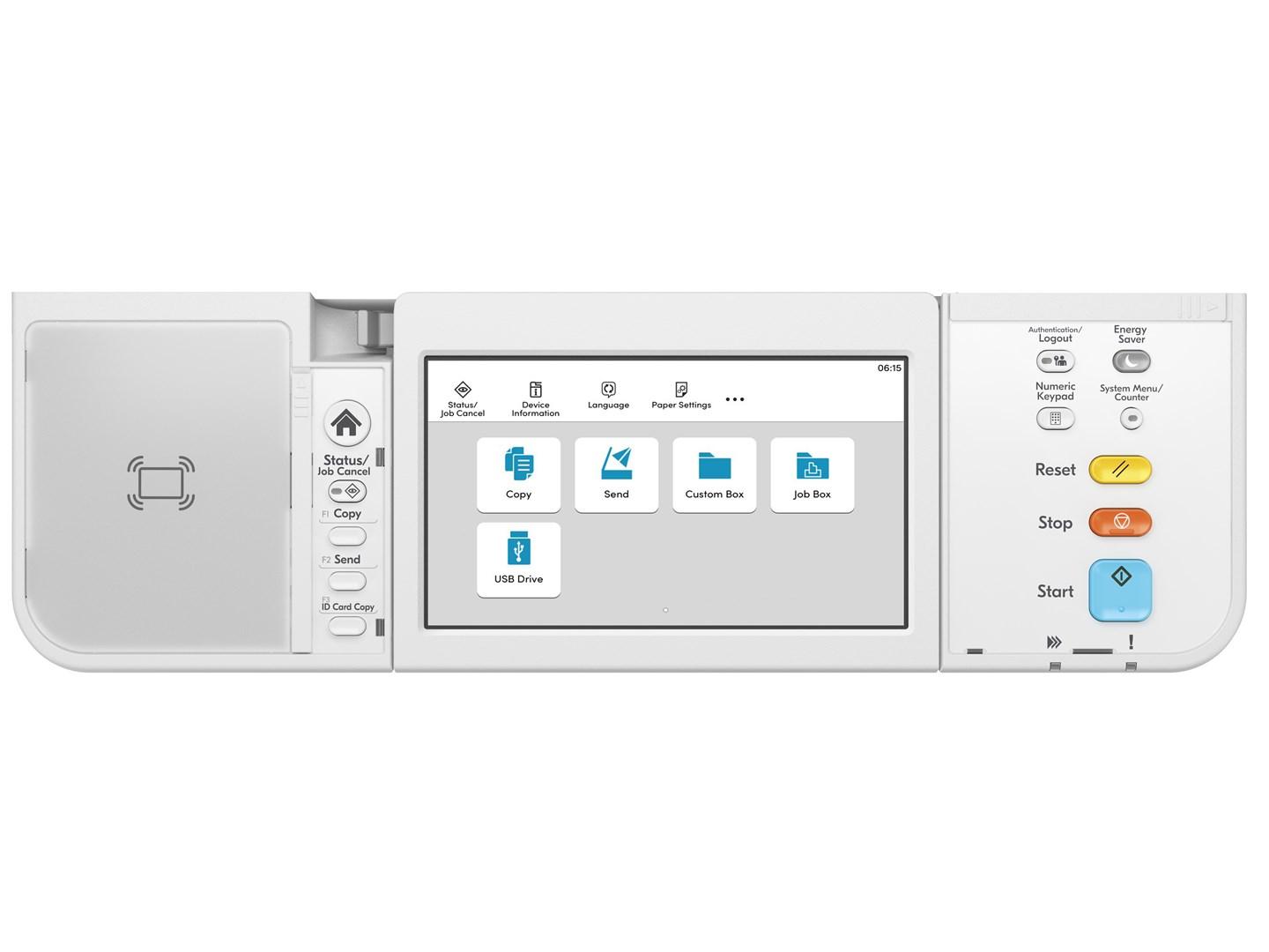 Kyocera ECOSYS MA4500ix laser-multifunktionsprinter 3-i-1 (sort-hvid)