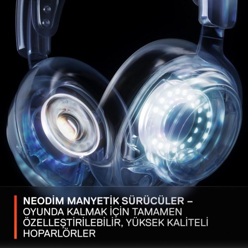 SteelSeries Arctis Nova 7 trådløst gaming-headset - USB-C & Bluetooth - Sort