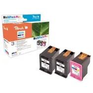 Peach blækpatroner HP 62XL - MultiPackPlus (kompatible)
