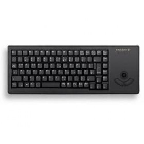 Cherry G84-5400 kompakt tastatur med USB og pelekugle - sort