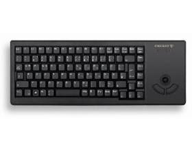 Cherry G84-5400 kompakt tastatur med USB og pelekugle - sort