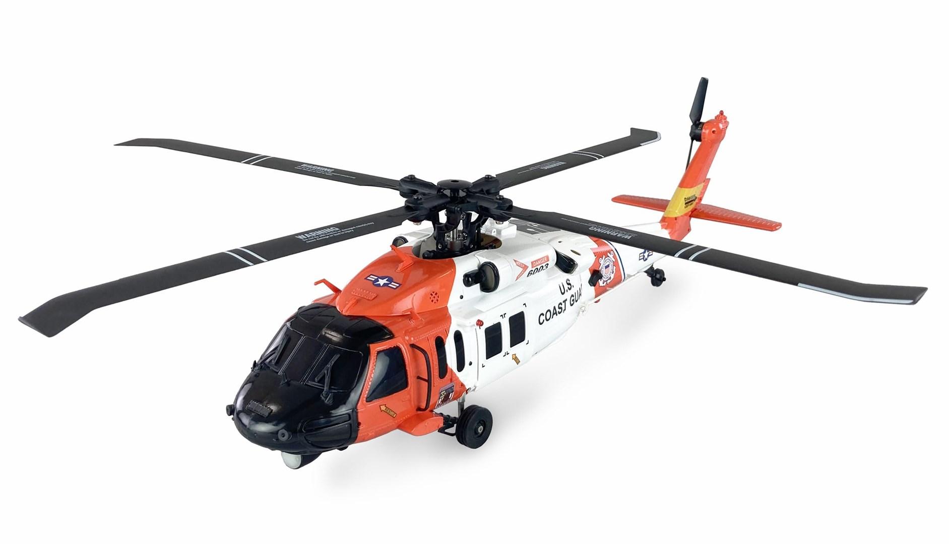 UH-60 Black Hawk fjernstyret helikopter - elektrisk RC 1:47