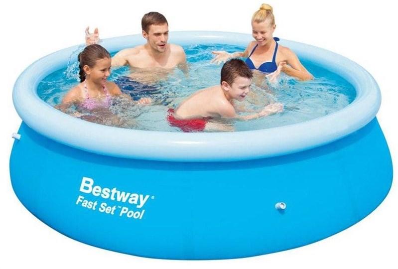 Bestway Fast Set oppustelig pool 366 × 76 cm