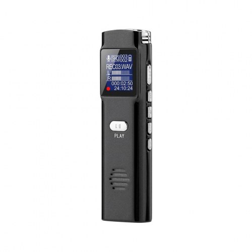 Kruger & Matz digital diktafon 8 GB - sort