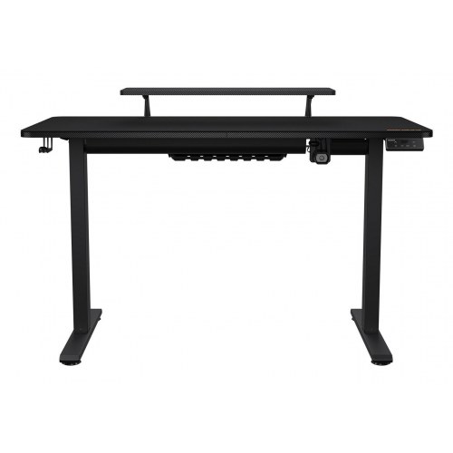 COUGAR E-Star 120 gamingbord - elektrisk højdejustering, carbon, 120 × 60 cm