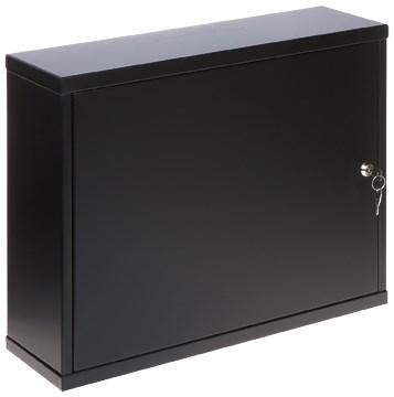 Stålkabinet til alarm - MB-TPR5-MP-B, 52 × 40 × 14 cm, sort