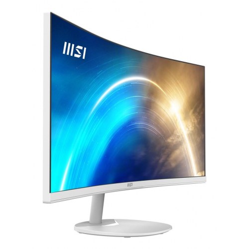 MSI Pro MP341CQWDE 34" buet ultrabred skærm - UWQHD, hvid