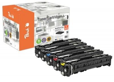 Peach toner til HP 207X - MultiPack Plus, kompatibel