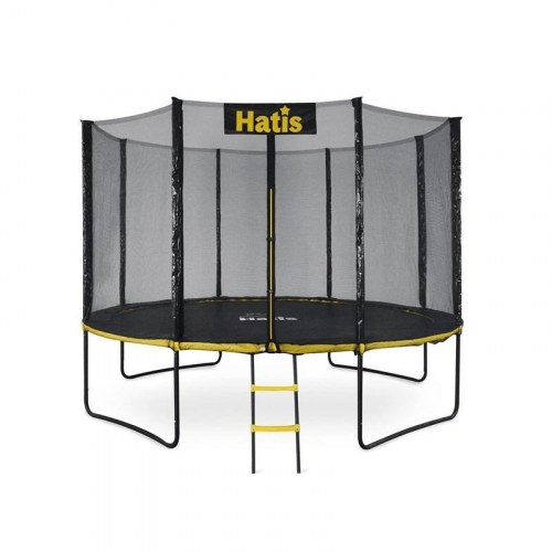 Trampolin 366 cm med sikkerhedsnet og stige - Hatis