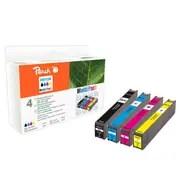 Peach blækpatroner til HP 913A - Multipack, kompatibel billede