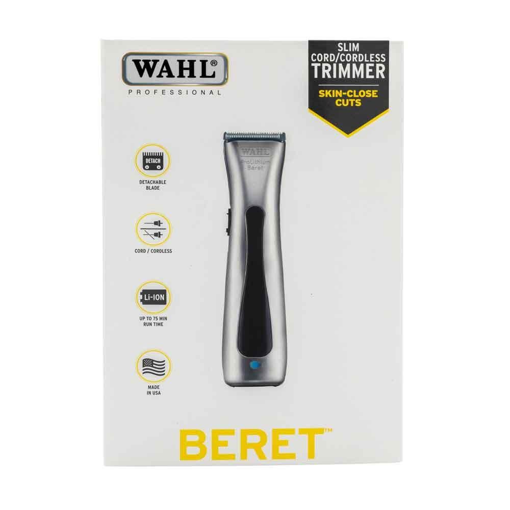 Wahl Beret ProLithium trimmer - sølv/sort billede