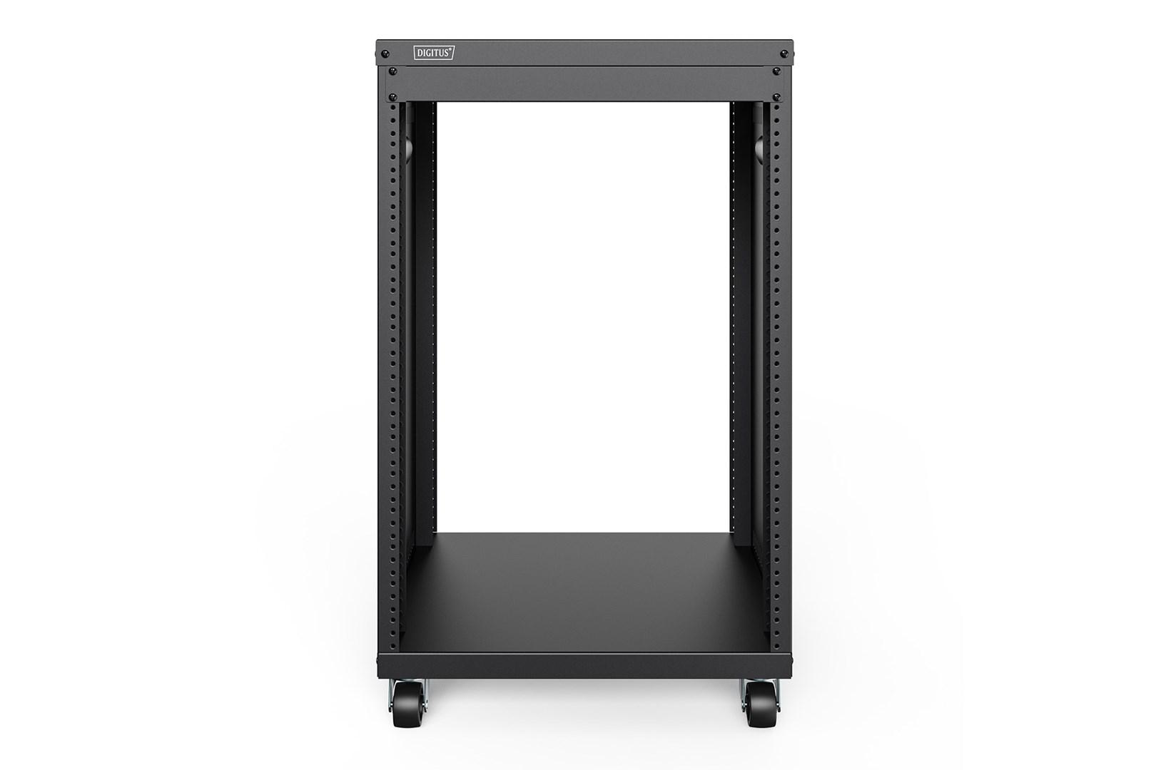DIGITUS Universal 19" udstyrsreol med hjul - 16U