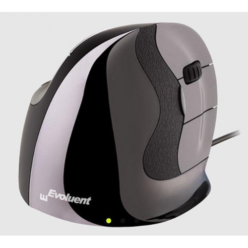 Evoluent VMDL ergonomisk vertikal mus - højrehåndet, USB Type‑A, laser