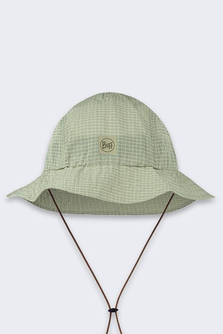 Buff Go Bucket Hat - pistaciegrøn bøllehat med snøre