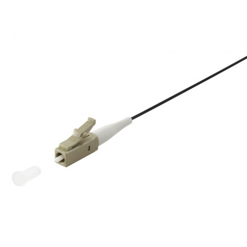 Equip LC/PC fiberoptisk pigtail, OM3, 2,0 m