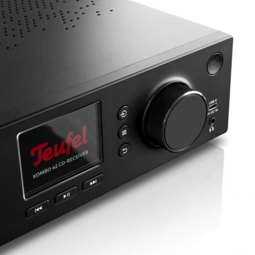Teufel Kombo 62 Mk2 CD-receiver - sort