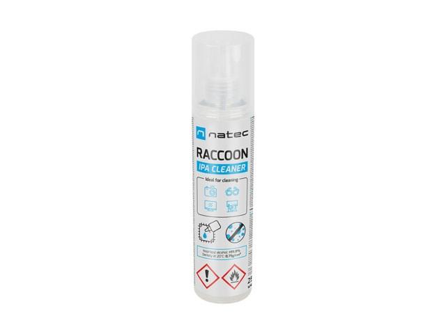 Natec Raccoon IPA Cleaner - isopropylalkohol spray 250 ml
