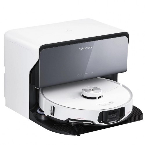Roborock S8 MaxV Ultra robotstøvsuger med moppe - Hvid, 0,27 l