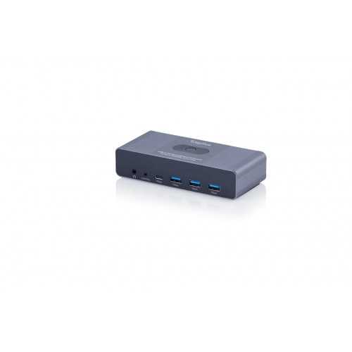 DIGITUS USB‑C 3.0 Dual HDMI KVM-switch, 2‑port, 4K 60 Hz - Core Line