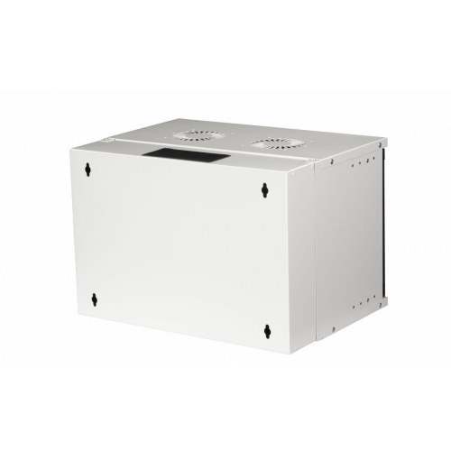 Equip Eco Mount 19" vægskab - 7U, 54 × 40 cm, RAL 7035 lysegrå