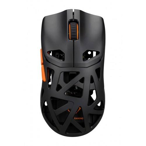 Deltaco Gaming DM370 - ambidextrous trådløs gaming-mus, 12.000 DPI, RF/Bluetooth/USB