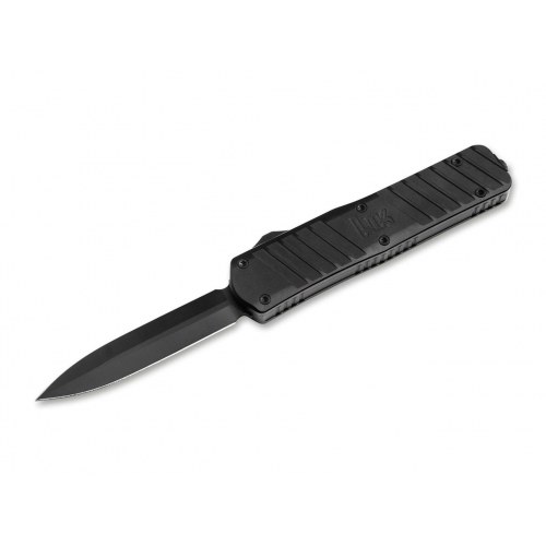 Heckler & Koch SP02 OTF foldekniv - D2 klinge, sort