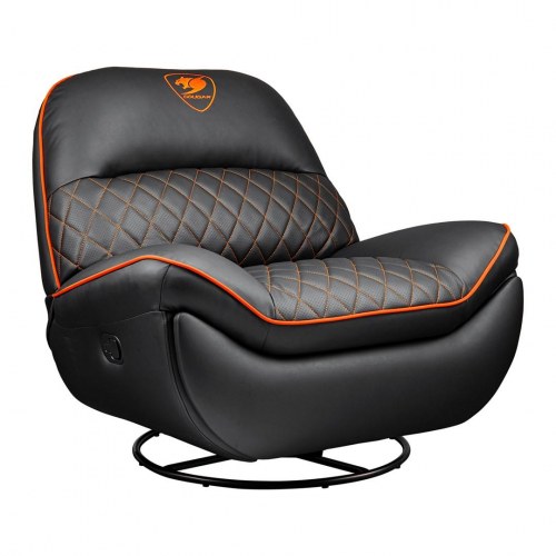 COUGAR Overlord gaming-sofa - sort, høj komfort (op til 150 kg)