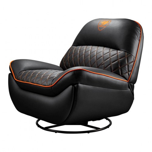 COUGAR Overlord gaming-sofa - sort, høj komfort (op til 150 kg)