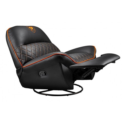 COUGAR Overlord gaming-sofa - sort, høj komfort (op til 150 kg)