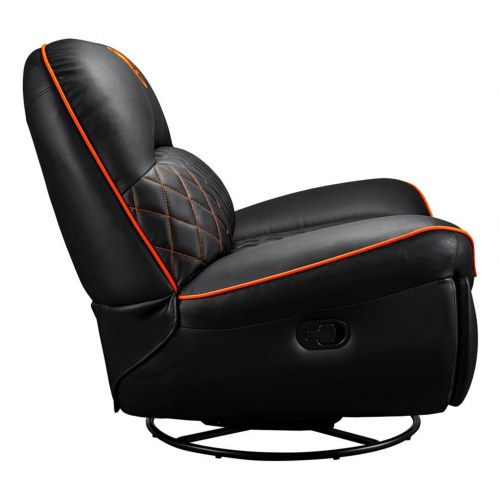 COUGAR Overlord gaming-sofa - sort, høj komfort (op til 150 kg)