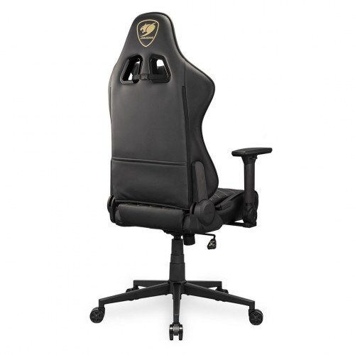 COUGAR Armor One V2 Gold gamer stol - sort