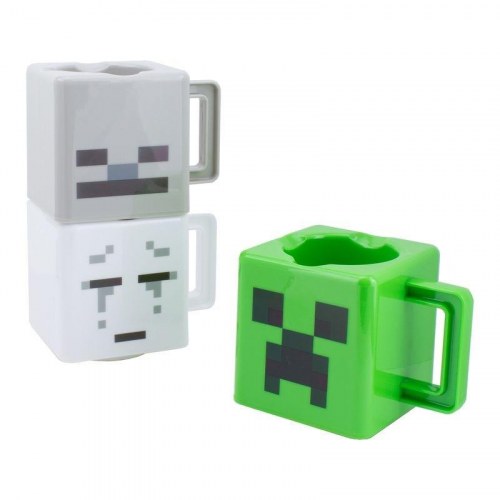 Paladone Minecraft stabelkrus - sæt med 3